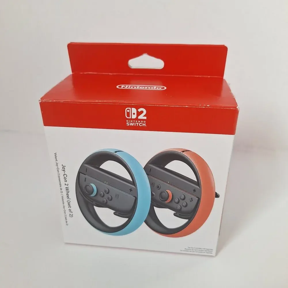 Nintendo Switch 2 Joy-Con 2 Wheel set of two wheels 2025 release Brand new